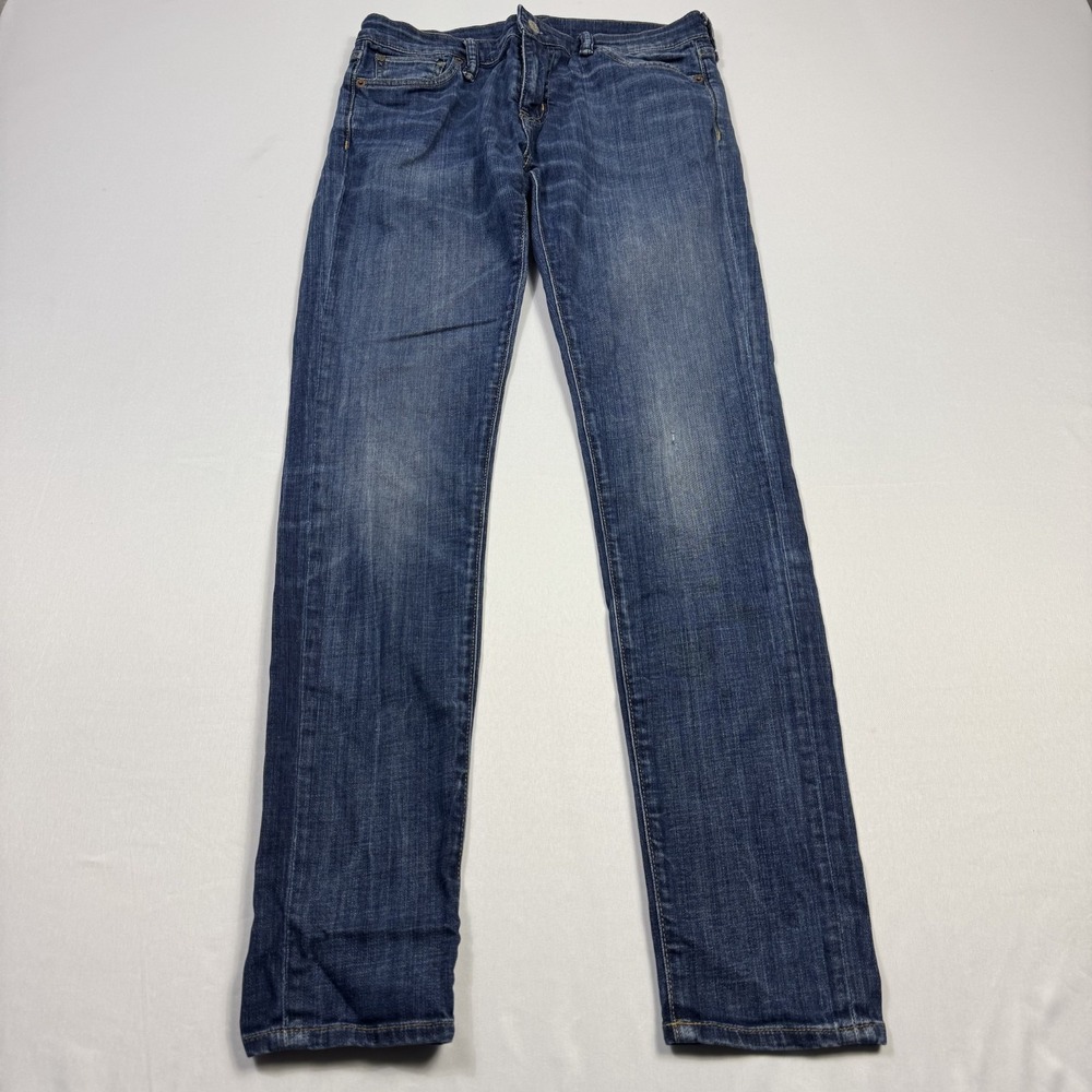 Ralph Lauren Denim & Supply Skinny Jeans Medium Wash Stretch Blue Women's 30x32